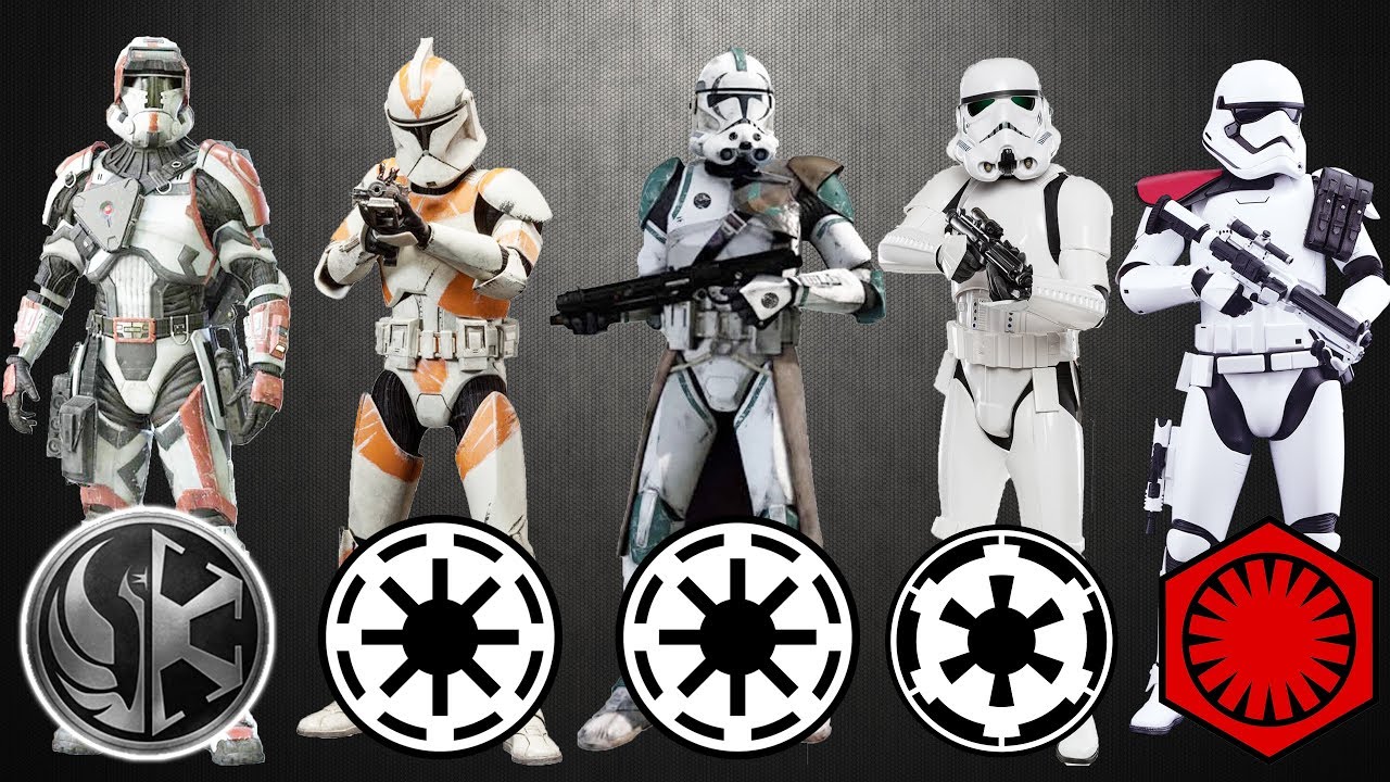 Types Of Stormtrooper Armor Variants