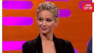 Chris Pratt and Jennifer Lawrence's yearbook awards  - The Graham Norton Show 2016: Episode 9 - BBC