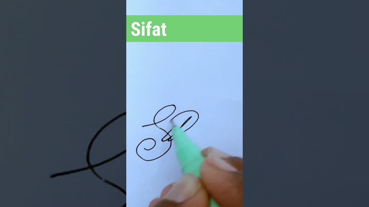 Sifat name signature | signature style of my name