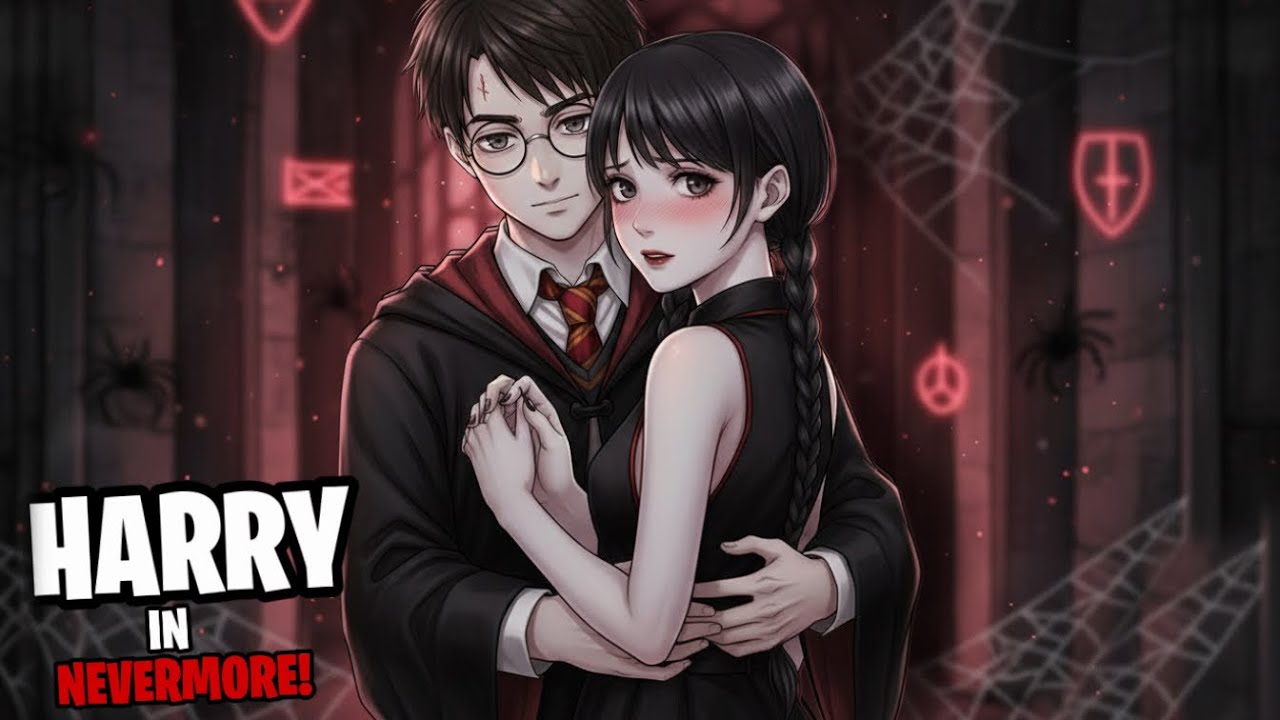What If HARRY POTTER found Nevermore & Became Yandere Lover Of Wednesday Addams!