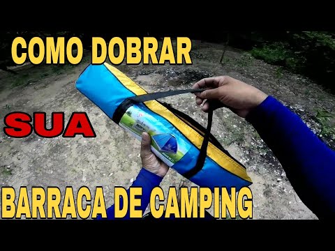 Vídeo: Como Dobrar Uma Barraca De Inverno