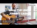 Easy Guitar Lesson | Johnny Cash Walk | The Line (intro with chords)