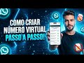 💙 COMO CRIAR NÚMERO VIRTUAL PARA WHATSAPP BRASILEIRO SEM CHIP | NÚMERO FAKE PARA WHATSAPP 2026 💥