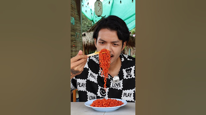 ประธานกินมาม่าที่เผ็ดที่สุดในโลก!!!