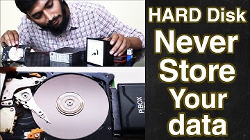 How hard disk works? does it really store your data? _Tamil