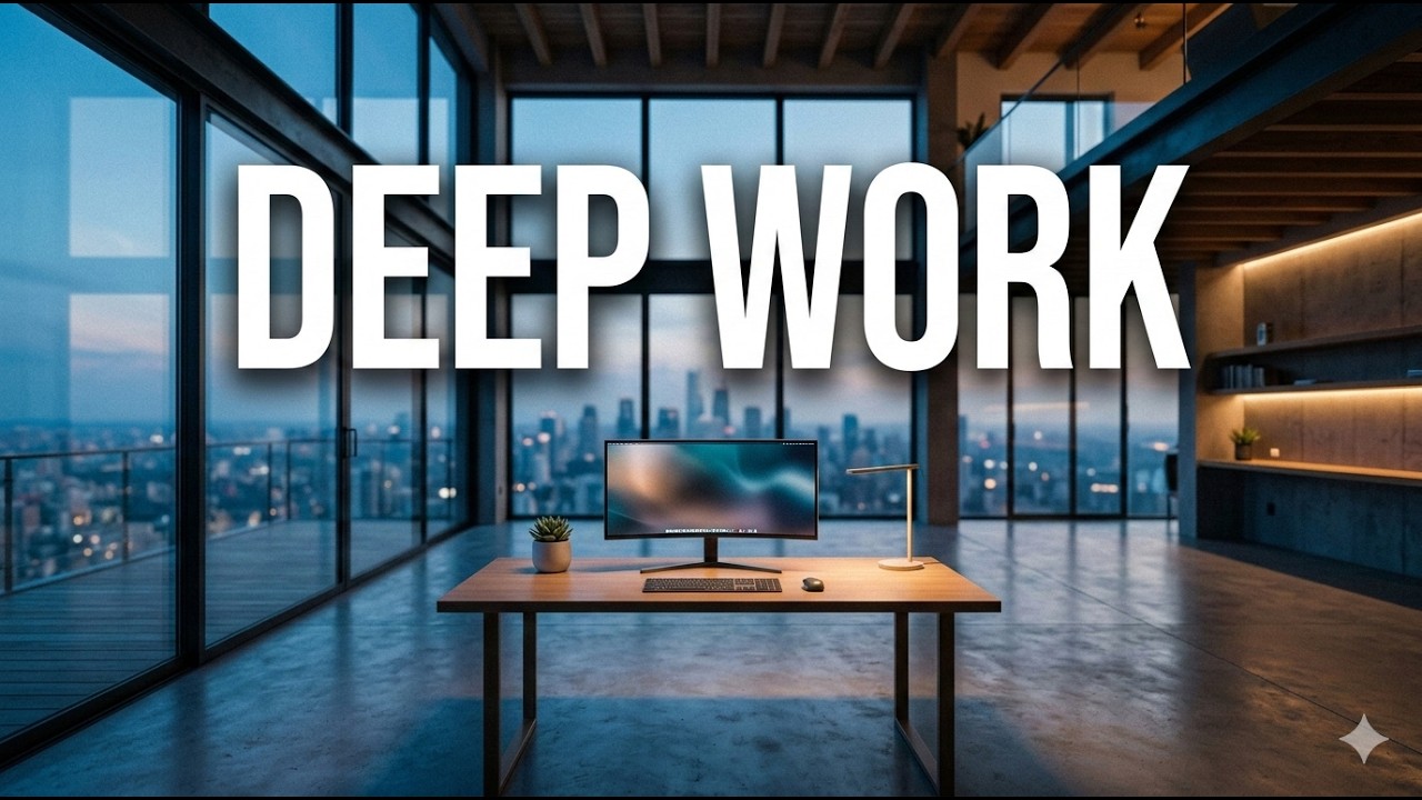 Deep Work Music — Enter the Zone | Intense Focus for Peak Productivity | 2 Hours