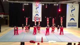 Viqueens Force European Cheerleading Championship 2012