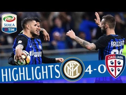 Inter - Cagliari 4-0- Highlights - Giornata 33 - Serie A TIM 2017/18