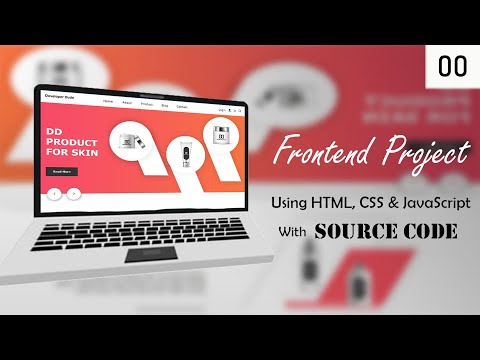 Build a Full-Frontend Website with HTML, CSS and JS || Intro || Web development