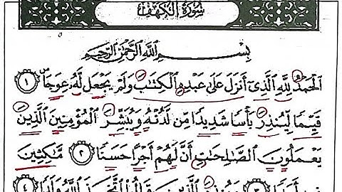 إعراب سورة الكهف (١ : ٥)