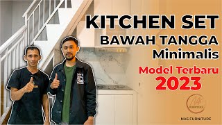 MODEL KITCHEN SET BAWAH TANGGA Minimalis Modern ❗❗ Kitchen Set Bawah Tangga Harga Murah ❗❗