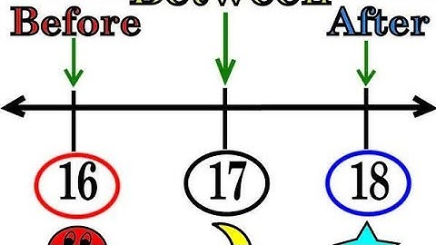 What comes Before ? What comes After ?