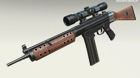 fallout4 MOD Review - R91 - Fallout 3 Assault Rifle by T41NT3D