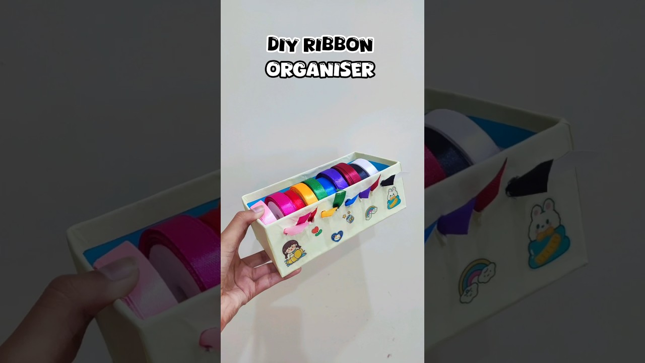 DIY Ribbon Organiser 💖 