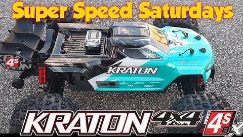 Super Speed Saturdays - Arrma Kraton 4s BLX V2 3s & 4s Test