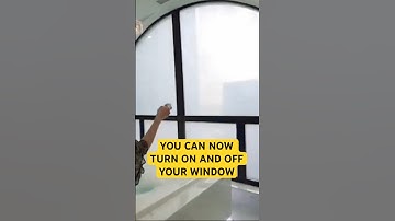 The Future of Privacy – Smart Film That Controls Window Visibility!