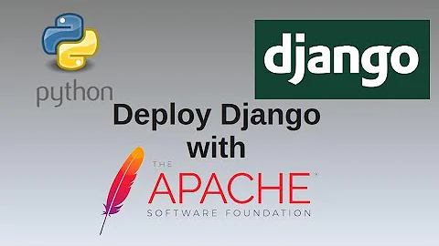 Deploy Django with Apache and mod_wsgi on Windows Server 2019