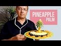 HOW TO MAKE A PALM TREE WITH PINEAPPLE - By J.Pereira Art Carving Fruits