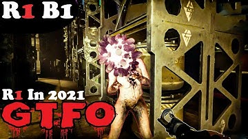 GTFO - R1B1 (2021) PID Search (Complete Scuffed Walkthrough Clear 💀)