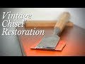 Chisel Restoration | Making a Timber Framing Slick | Vintage Woodworking Tools