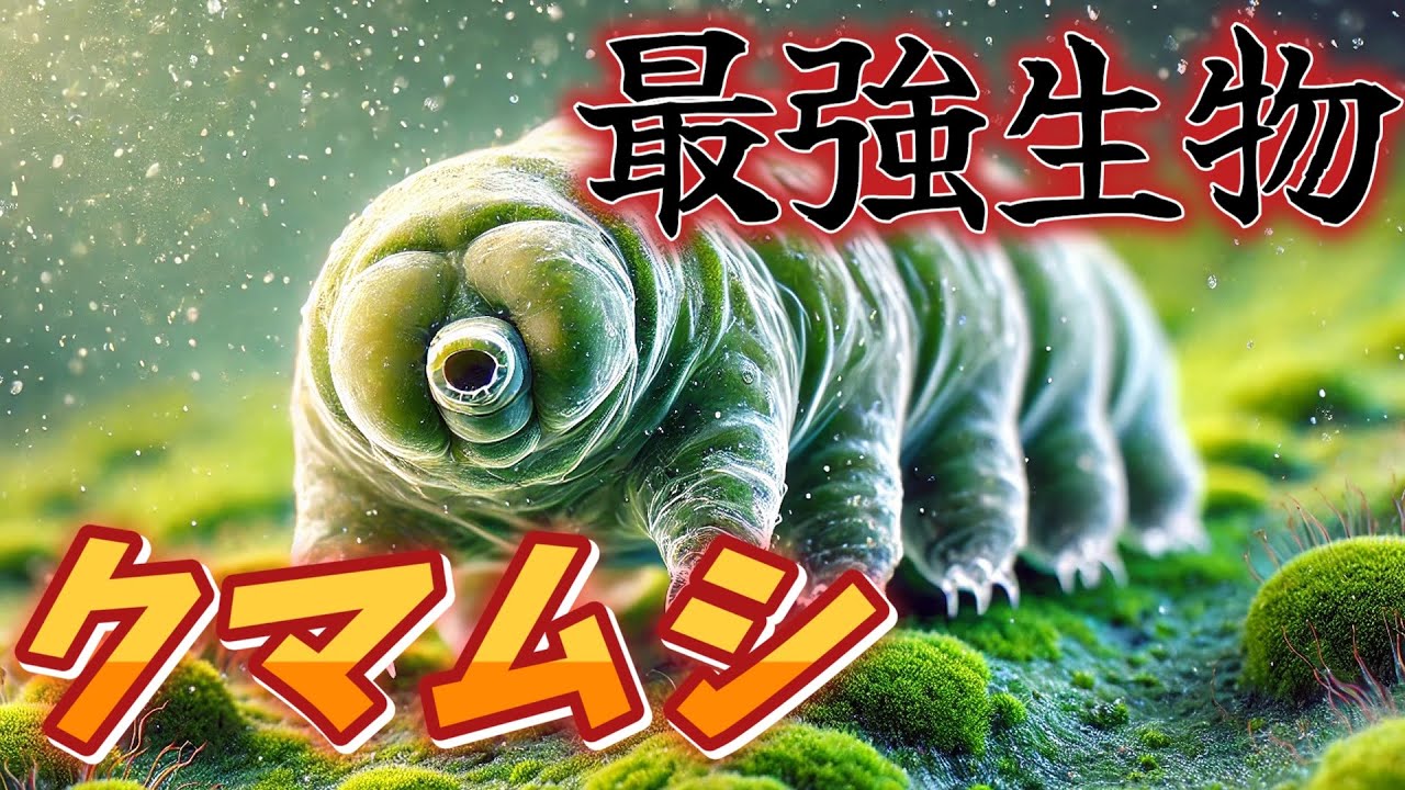 最強生物クマムシの秘密!極限環境でも生き延びる驚異の能力とは? - YouTube