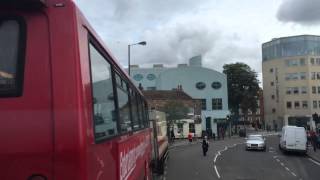 Time lapse 28 Kensington Olympia to Southside Shopping Centre, London, UK