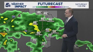 Latest Weather | Warmer temperatures Friday ahead of weekend rain chances