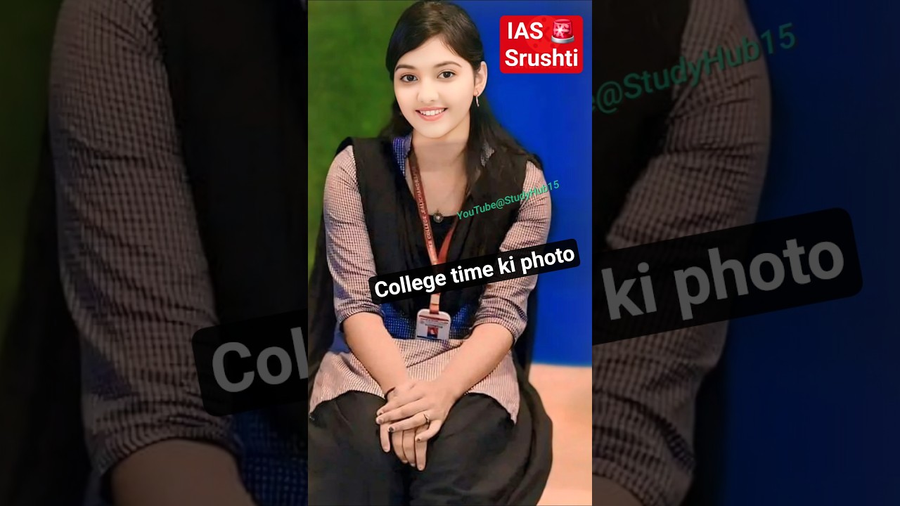 College ki ladkiyon👈IAS Srushti Deshmukh 💫 with IAS Arjun Gowda 💪 