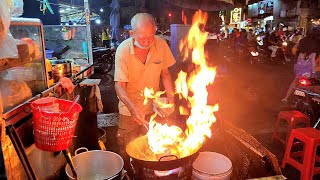 Non-stop Cooking - Legendary Grandpa! Stir-fried Noodles, Egg Fried Rice | Vietnamese Street Food P2