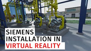 VR Siemens Installation and Product Showcase  | 1000 realities studio
