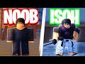 Going From NOOB To HEAVENLY RESTRICTION TOJI In NEW Roblox JJK Game | Jujutsu Zero