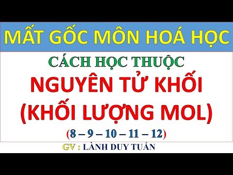 Video: Các phần tử khối f là gì?