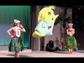 フラガール 「ふなっしー」といっしょに踊ろう おゆうぎフラ体験 ハワイアンズ 2014.1.11