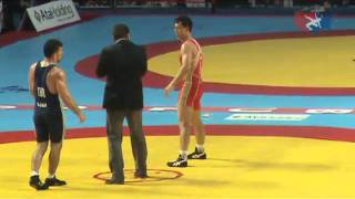 2011 Worlds Greco 74kg Final - Roman Vlasov (RUS) vs. Selcuk Cebi (TUR)