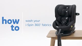 How To Wash Your Joie i-Spin 360™ Fabrics screenshot 5