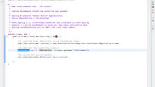 SPRING MVC  @CONFIGURATION ANNOTATION TAMIL 1