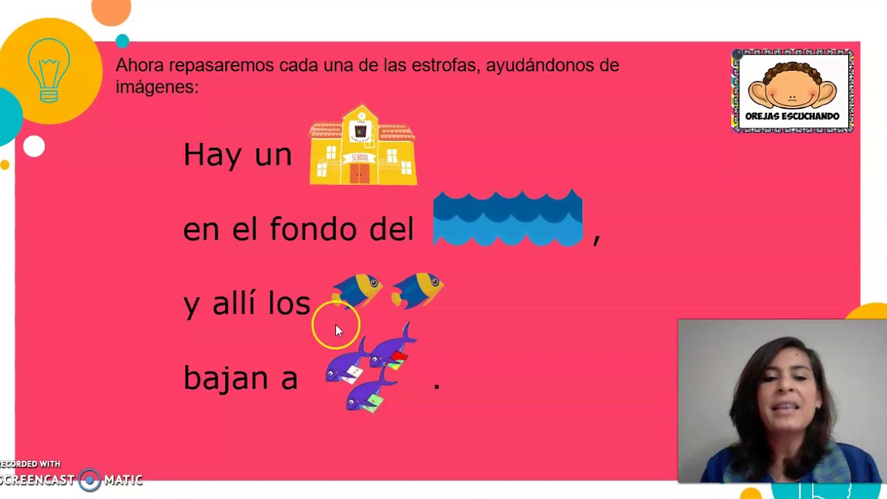 Sesión 9 IINTA Poesía: "Los peces van a la escuela" - YouTube