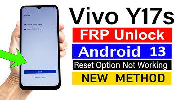 Vivo Y17s Gmail Account Unlock ANDROID 13 | Without Computer - NEW UPDATE