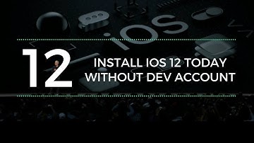 Install iOS 12 without developer account