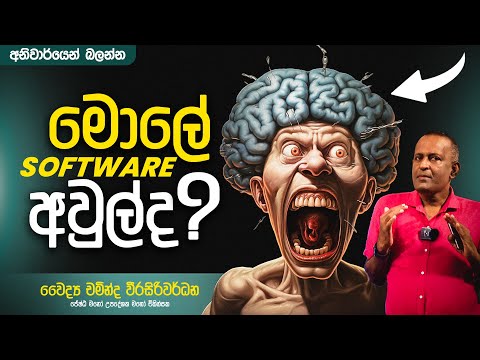 මොලේ Software අවුල්ද ? | Dr Chaminda Weerasiriwardane
