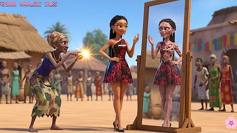 "Everyone Admired Her Beauty Until the Mirror Told a Different Story #africanfolktales  #storytime
