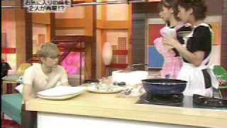 Chanoma Girls cooking for GACKT