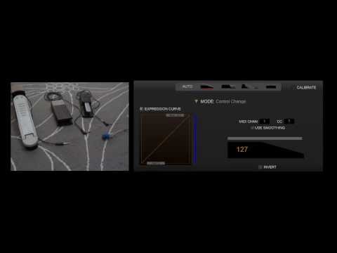 MIDI Expression -- Pedal Sensing Technology