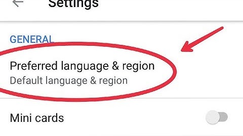 How To Change Language in Google News