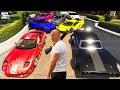 GTA 5 - Stealing Fast &amp; Furious Luxury Cars With Michael #3 | GTA V (Real Life Cars)
