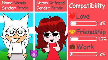 Incredibox Sprunki Retake - Humanized Edition RELATIONSHIPS | ALL Characters Relationships! New Mod!