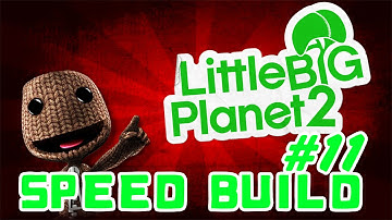 LBP2 Speed Build #11 | Neon Space Base (Part 2)