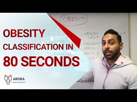 Obesity Classification in 80 seconds