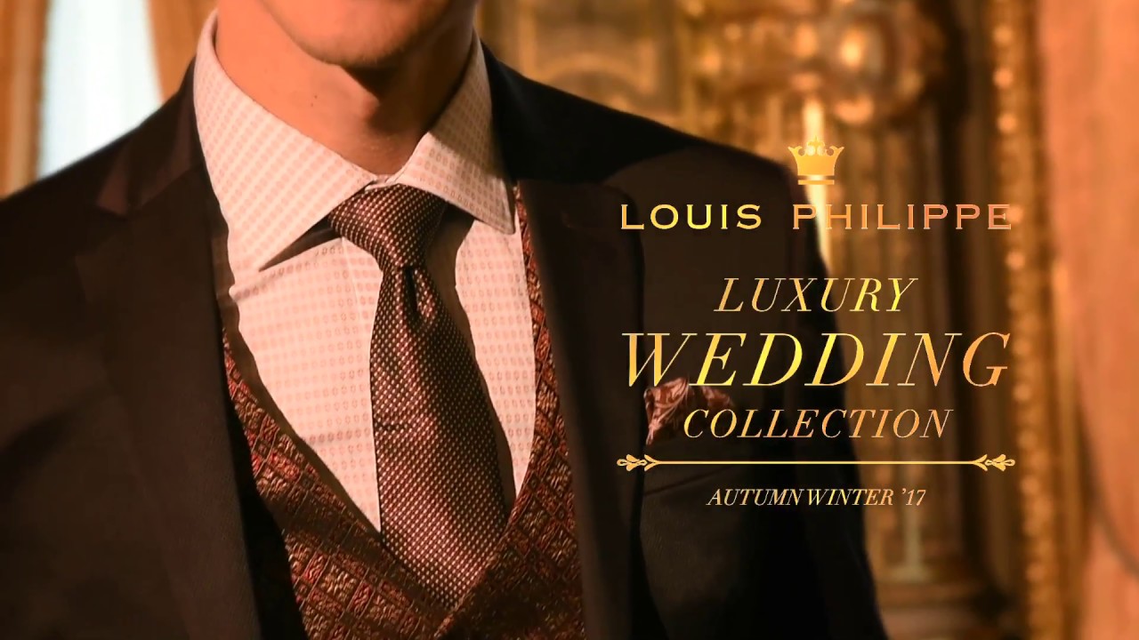 Louis Philippe Luxury Wedding - Three-Piece Suit - YouTube