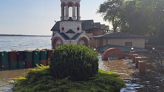 Каховська ГЕС повністю затоплена / New Kakhovka under water